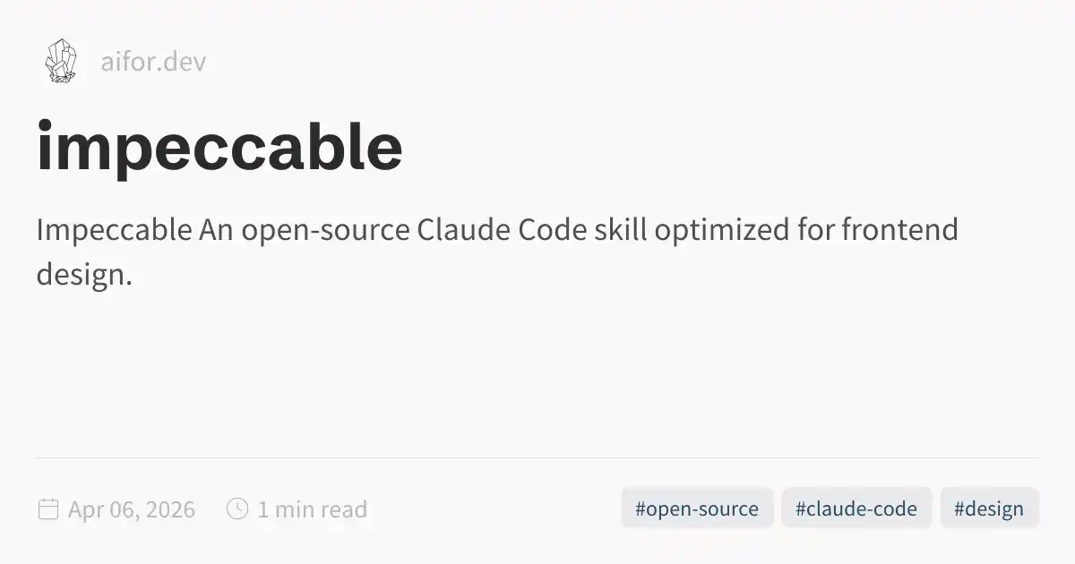 Impuntable impeccable