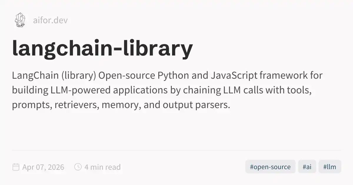 langchain-library